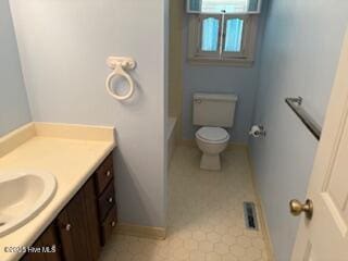 3443 Regency Dr, Wilmington, NC 28412 - full bath with vanity and tile patterned floors