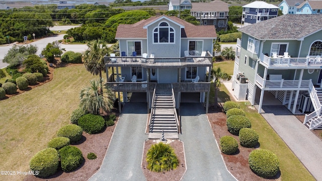 aerial view of property and surrounding area