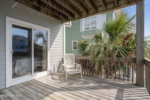 view of deck