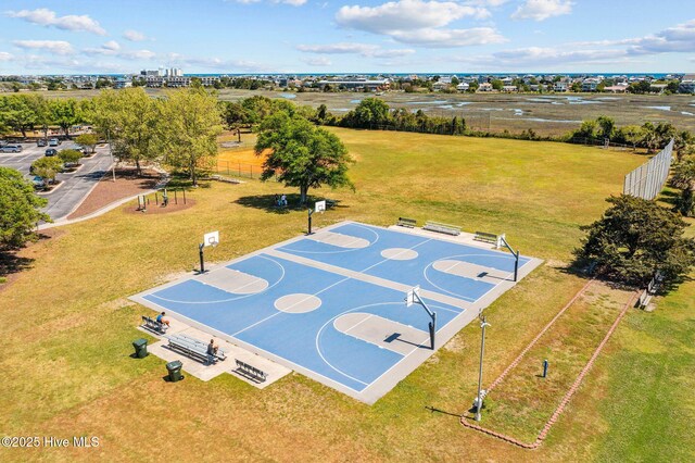 drone / aerial view