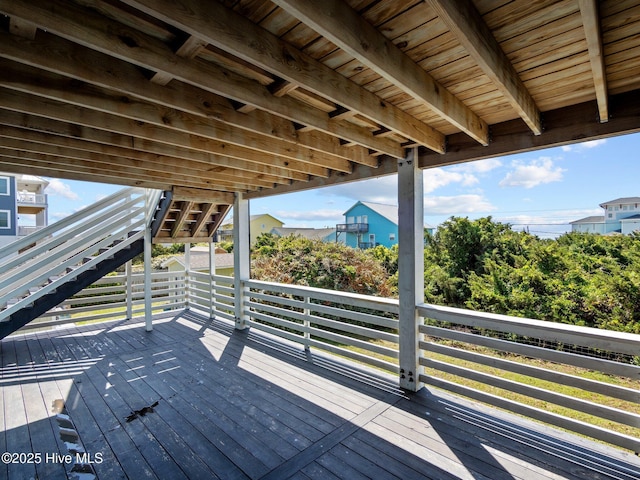 view of deck