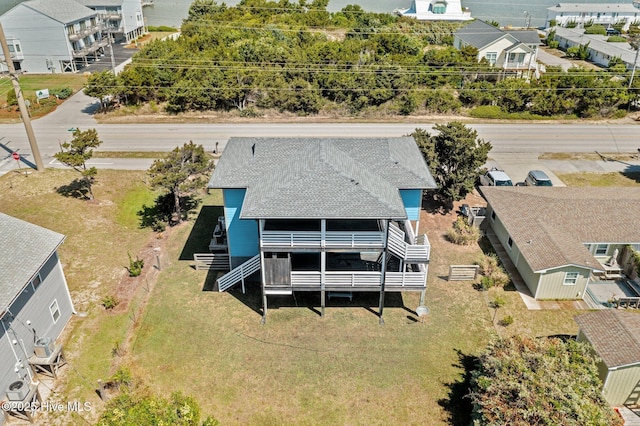 drone / aerial view