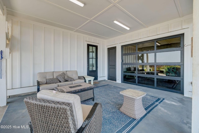 view of patio / terrace featuring outdoor lounge area