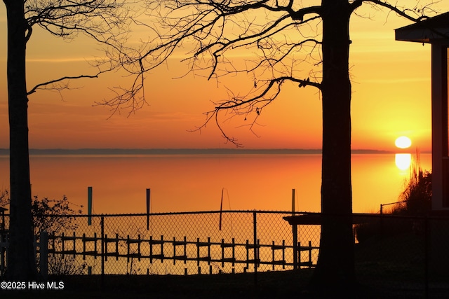 228 Drake Lndg, New Bern, NC 28560 - water view featuring fence