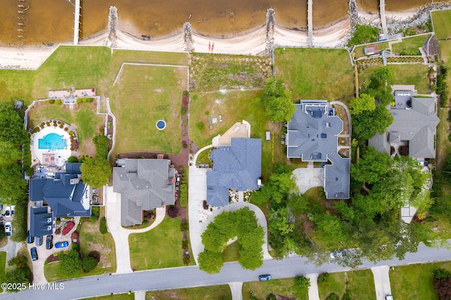 228 Drake Lndg, New Bern, NC 28560 - aerial perspective of suburban area