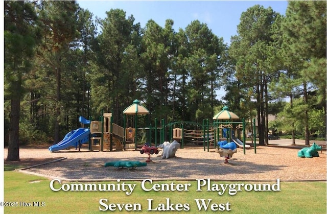 view of community playground