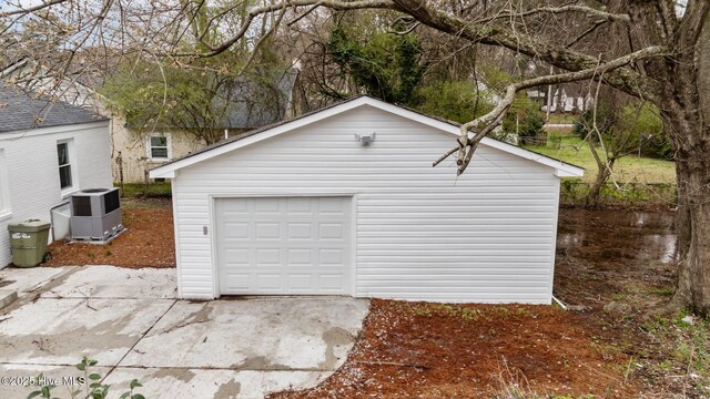 1107 Adams St N, Wilson, NC 27893 - detached garage with central AC
