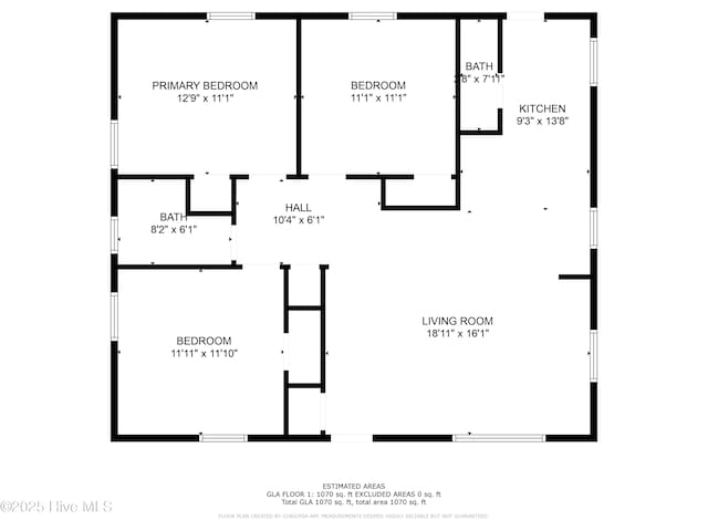 1107 Adams St N, Wilson, NC 27893 - floor plan / room layout