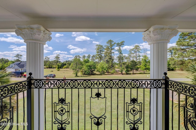 753 S Horsepen Dr, Harrells, NC 28444 - view of balcony