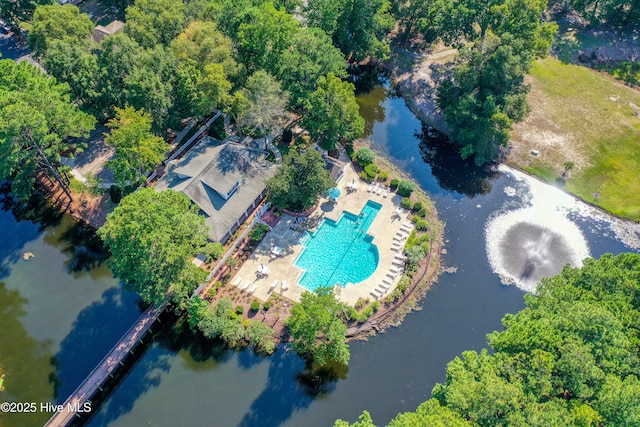 9148 E Lake Rd, Calabash, NC 28467 - view of property location featuring a pool area and a large body of water