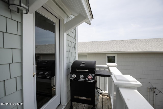 768 S Lumina Ave, Wrightsville Beach, NC 28480 - view of patio / terrace with grilling area and a balcony