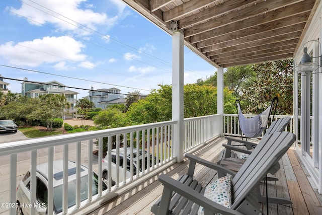 768 S Lumina Ave, Wrightsville Beach, NC 28480 - view of wooden terrace