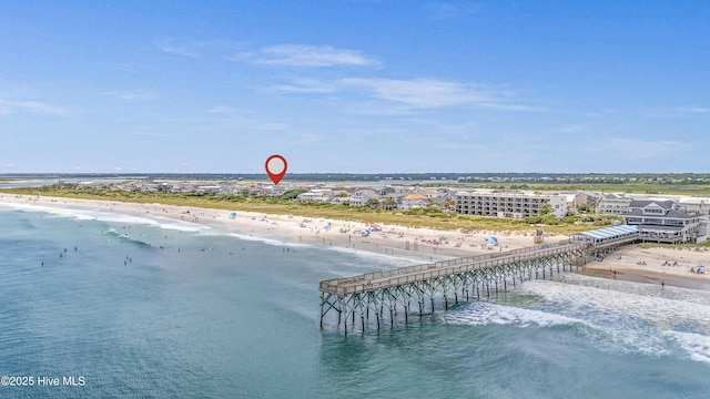768 S Lumina Ave, Wrightsville Beach, NC 28480 - drone / aerial view of expansive beach