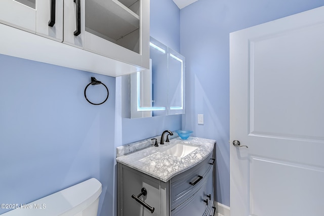 290 Woodlands Way Unit 10, Calabash, NC 28467 - half bath with vanity and toilet