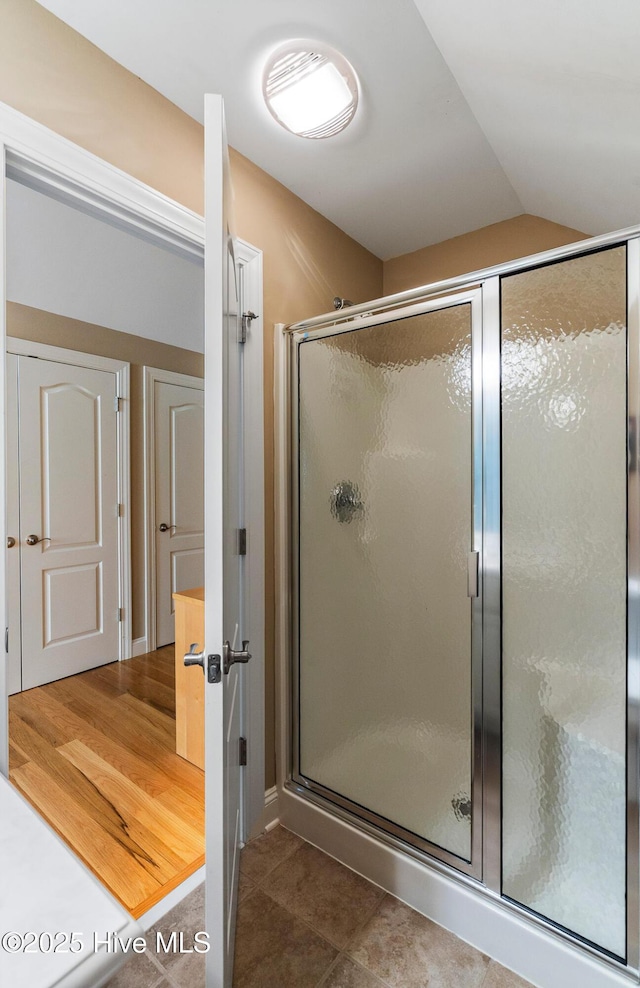 3603 Seafoam Ct, New Bern, NC 28562 - bathroom featuring a stall shower