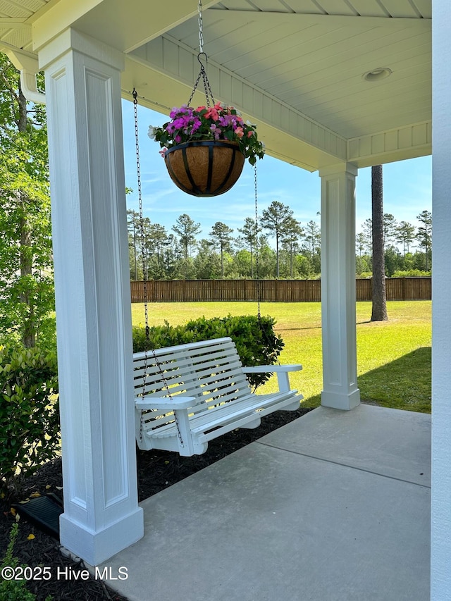 204 Liana Pl, Hubert, NC 28539 - view of patio