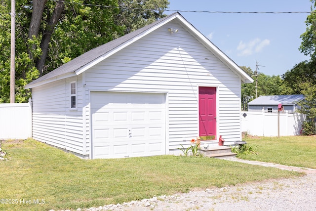505 N Broad St, Edenton, NC 27932 - view of detached garage