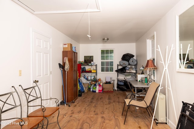 505 N Broad St, Edenton, NC 27932 - office space featuring wood finished floors and attic access