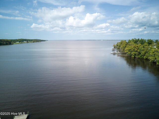 202 Majestic Cir, Merry Hill, NC 27957 - bird's eye view of a golf club and a large body of water