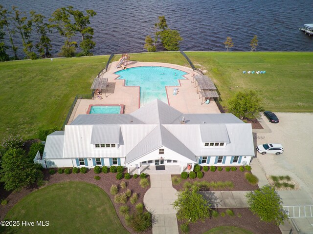 202 Majestic Cir, Merry Hill, NC 27957 - aerial view