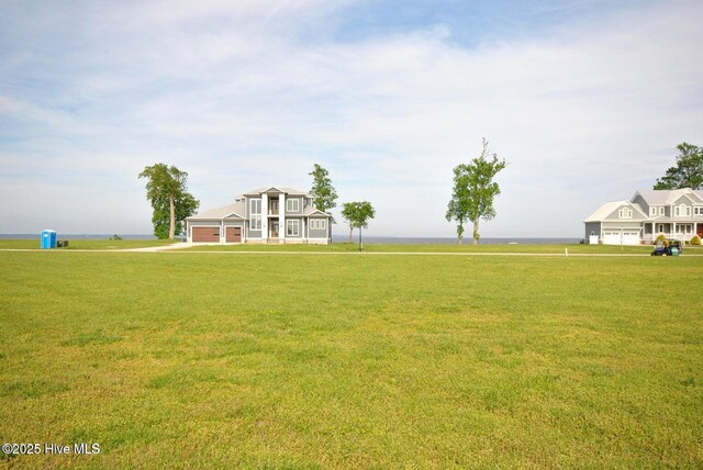 202 Majestic Cir, Merry Hill, NC 27957 - view of green lawn featuring a view of countryside