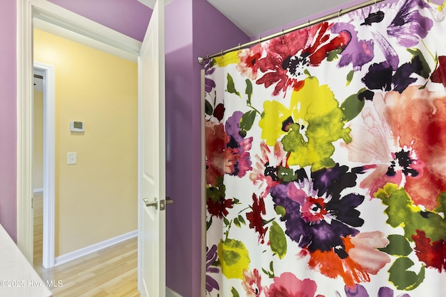 8602 Heirloom Dr NE, Leland, NC 28451 - room details with wood finished floors and baseboards