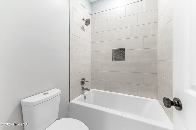 1104 Soundside Rd, Edenton, NC 27932 - bathroom with toilet and washtub / shower combination
