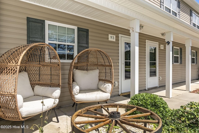 601 Pelletier Loop Rd Unit M76Silver, Creek Townhomes, Peletier, NC 28584 - view of patio featuring a porch