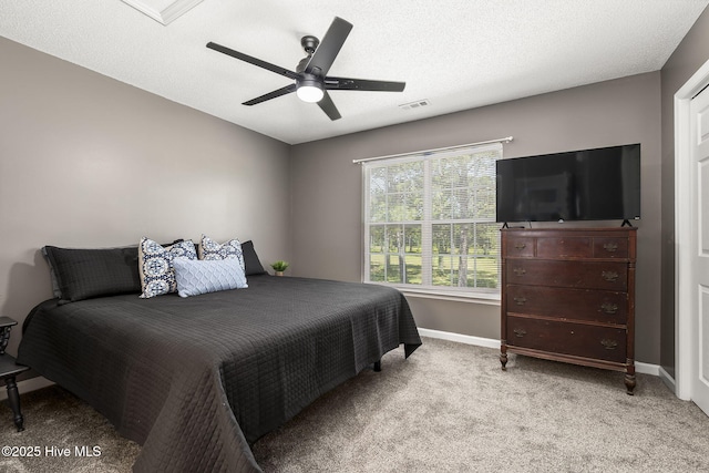 601 Pelletier Loop Rd Unit M76Silver, Creek Townhomes, Peletier, NC 28584 - carpeted bedroom with baseboards and ceiling fan