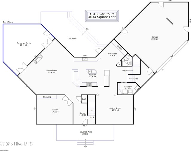 104 River Ct, Wilmington, NC 28412 - property floor plan