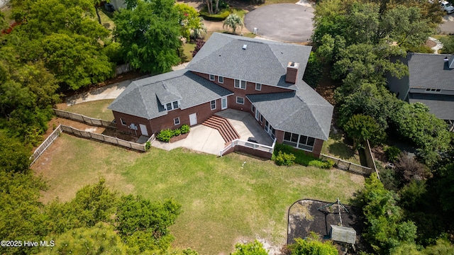 aerial view
