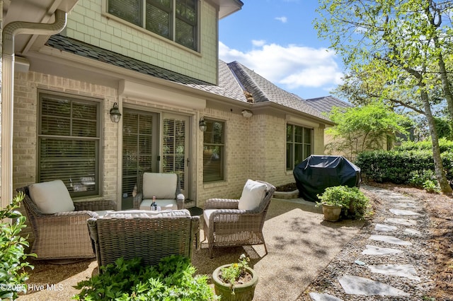 7102 Saybrook Dr, Wilmington, NC 28405 - view of patio with area for grilling