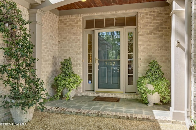 7102 Saybrook Dr, Wilmington, NC 28405 - entrance to property featuring brick siding