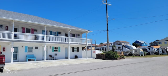 exterior space with a residential view