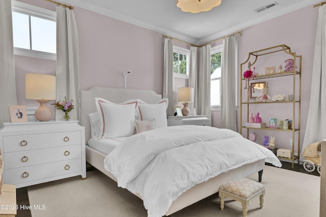6221 Chalfont Cir, Wilmington, NC 28405 - bedroom with visible vents and multiple windows