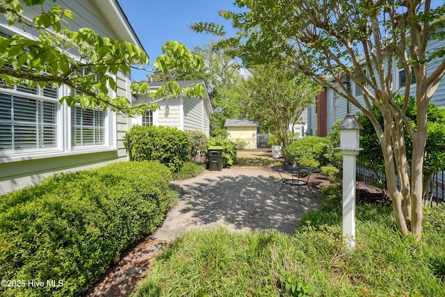 114 N Atlantic Ave, Southport, NC 28461 - view of yard with a patio area