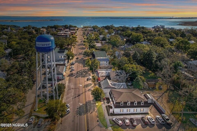 114 N Atlantic Ave, Southport, NC 28461 - drone / aerial view of a nearby body of water