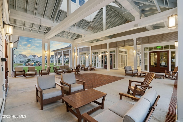 view of building lobby