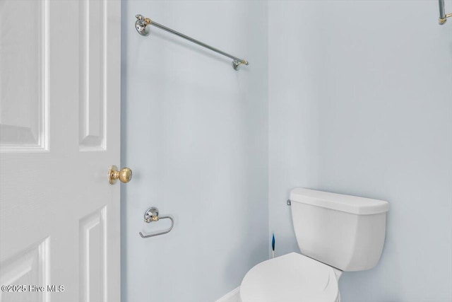 3720 Island Dr, North Topsail Beach, NC 28460 - bathroom with toilet