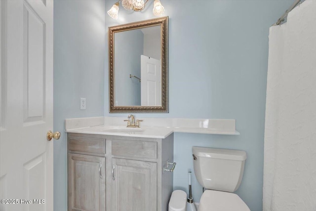 3720 Island Dr, North Topsail Beach, NC 28460 - full bath with vanity and toilet