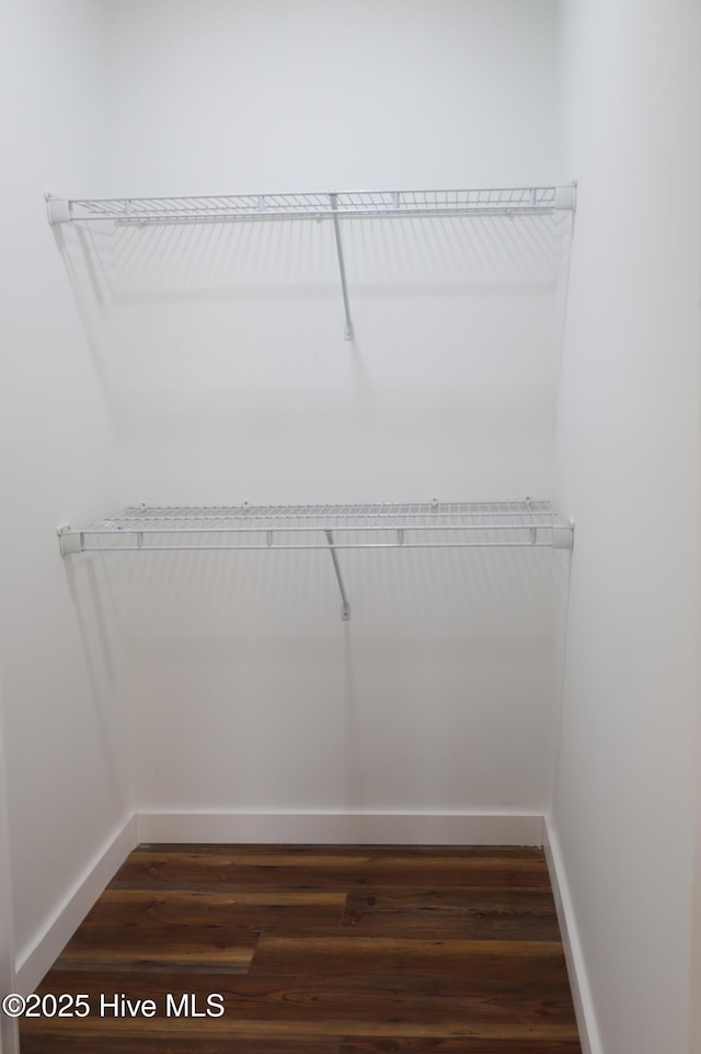229 Spring Dr, Jacksonville, NC 28540 - walk in closet featuring dark wood finished floors