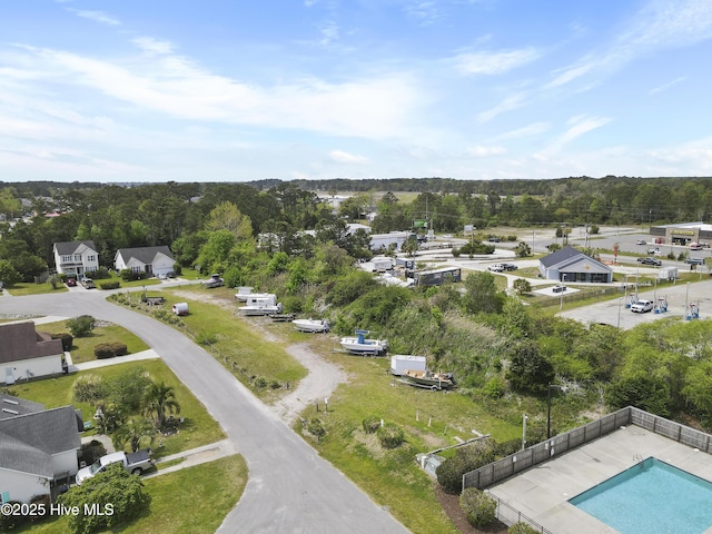aerial view