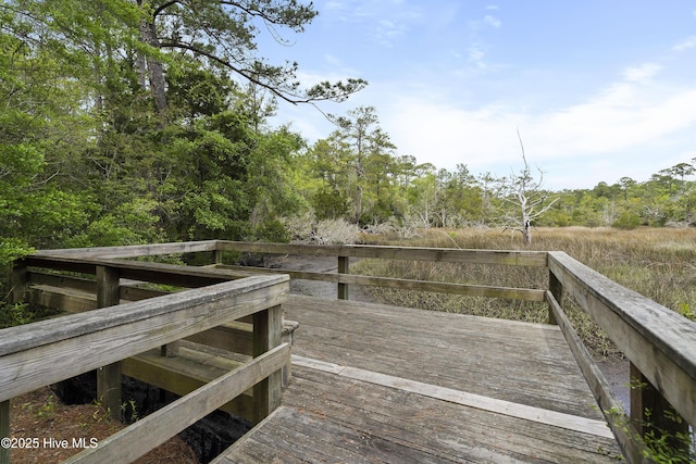 view of deck