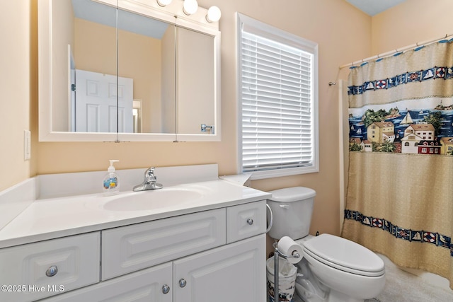 48 Wilmington St, Ocean Isle Beach, NC 28469 - full bathroom with vanity and a shower with curtain