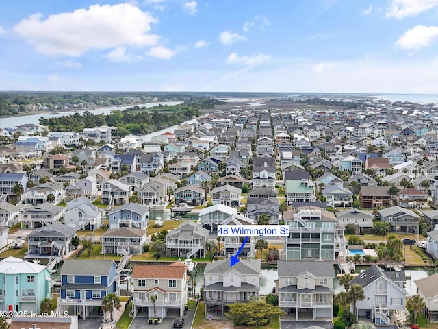 48 Wilmington St, Ocean Isle Beach, NC 28469 - bird's eye view