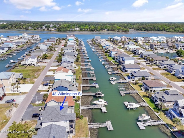 48 Wilmington St, Ocean Isle Beach, NC 28469 - bird's eye view of a nearby body of water