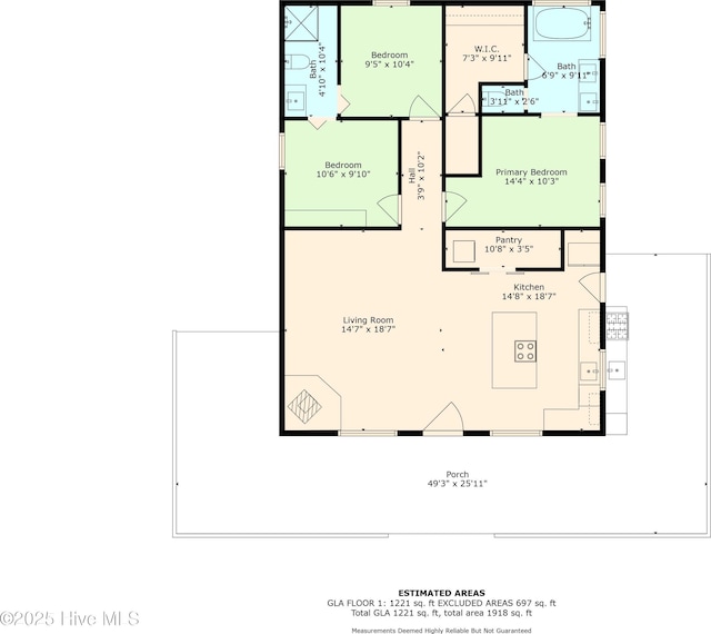 500 Tomahawk Rd, Maple Hill, NC 28454 - room layout