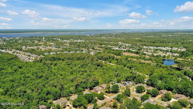 600 Sea Castle Ct, Wilmington, NC 28412 - aerial view featuring a water view, a forest view, and a residential view