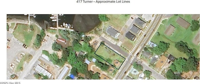 417 Turner St, Beaufort, NC 28516 - aerial overview of property's location