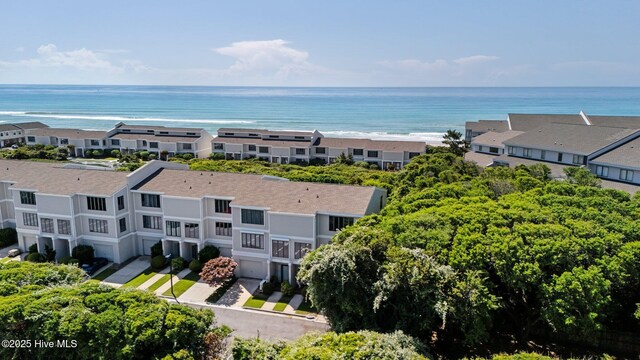 289 Salter Path Rd Unit 32, Pine Knoll Shores, NC 28512 - bird's eye view with a water view